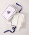 Newborn babies' gift box set in cotton printed with little hearts multicolor