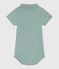 Babies' short-sleeved plain cotton body PAUL green