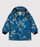 BABIES' ICONIC RECYCLED RAINCOAT BRASIER blue/MULTICO white