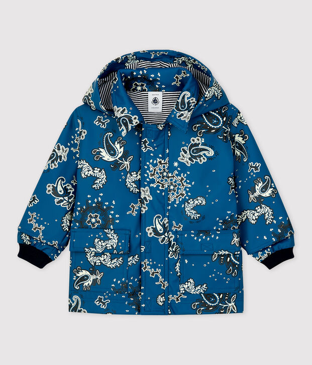 BABIES' ICONIC RECYCLED RAINCOAT blue/multicolor