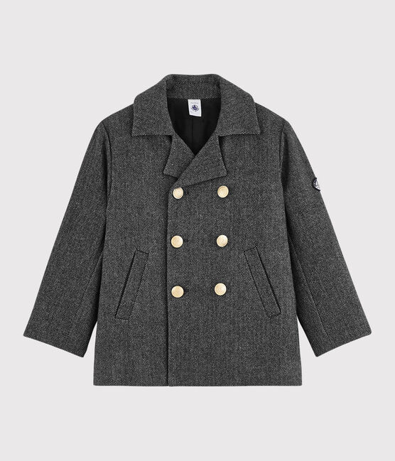 Boys' woollen reefer CITY CHINE grey
