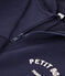 Boys' Zip-Up Hoodie Petit Boat SMOKING blue