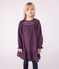 Children's long-sleeved checked flannel dress SMOKING blue/MULTICO white