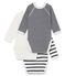 Unisex Babies' Newborn Bodysuit - Set of 3 variante 1