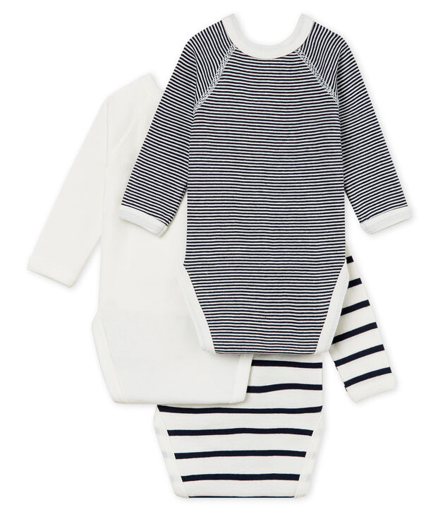 Unisex Babies' Newborn Bodysuit - Set of 3 multicolor