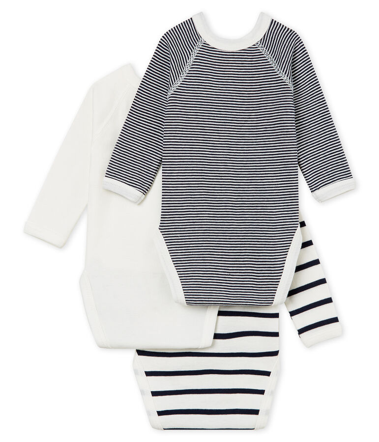 Unisex Babies' Newborn Bodysuit - Set of 3 multicolor