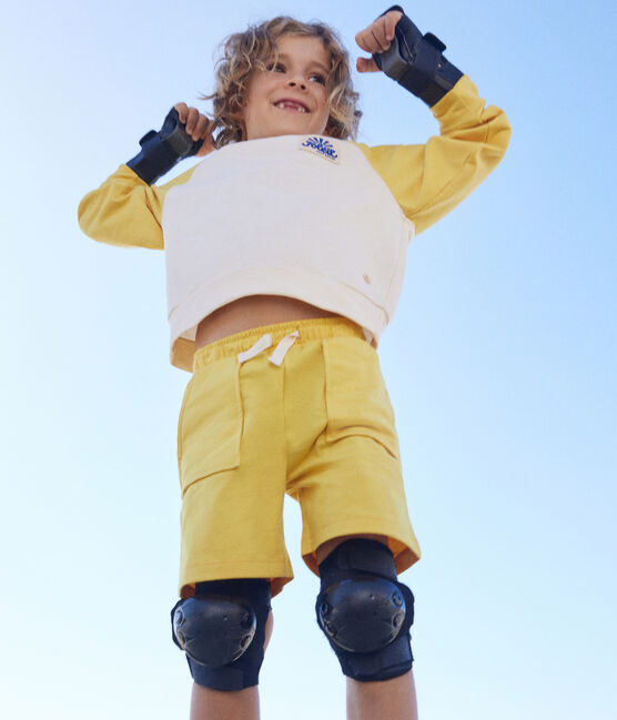 Boys' Cotton Shorts NECTAR yellow