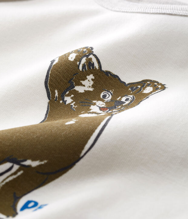 Baby Boys' Long-Sleeved T-Shirt white