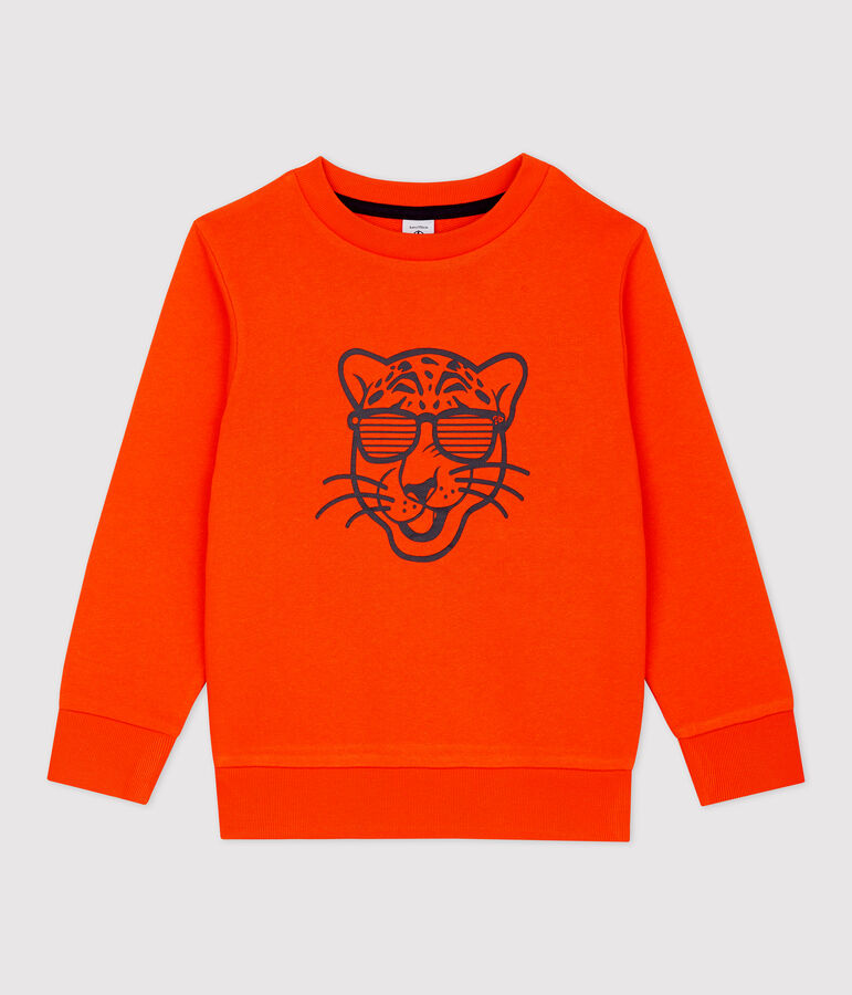Boys' Fleece Sweatshirt orange