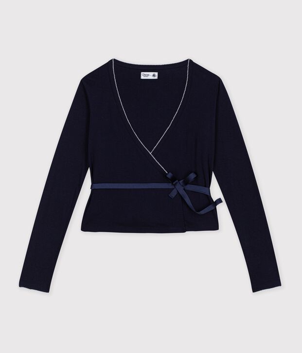 Women's plain cotton cardigan SMOKING