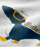 Baby boy's t-shirt BELUGA grey/BOUDOR yellow