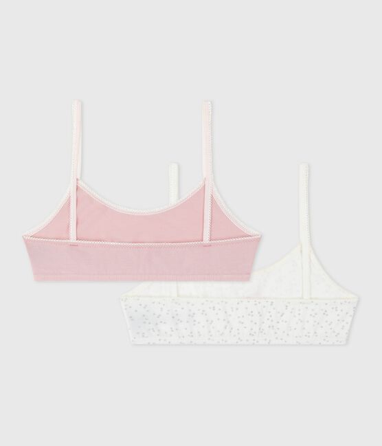 Children's cotton and elastane bra tops - 2-Pack variante 2