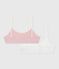Children's cotton and elastane bra tops - 2-Pack variante 2