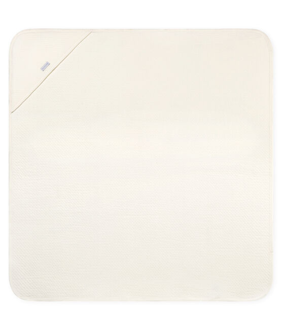 Unisex baby blanket MARSHMALLOW white