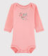 Baby Girls' Long-Sleeved Bodysuit