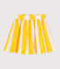 Children's stripy cotton skirt