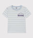Boys' Striped Cotton T-Shirt