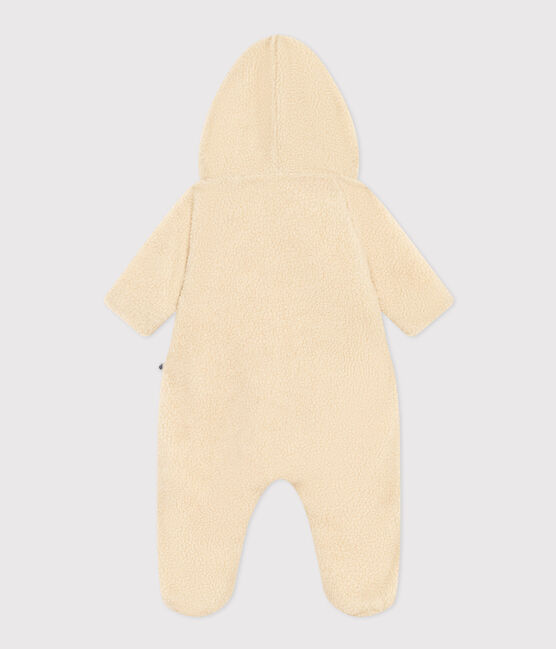 Babies' Hooded Sherpa Snowsuit AVALANCHE Ecru