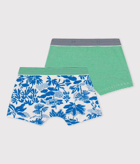 Boys' Jungle Print Cotton Boxer Shorts - 2-Pack variante 1