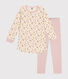 Children's floral print brushed fleece nightdress
