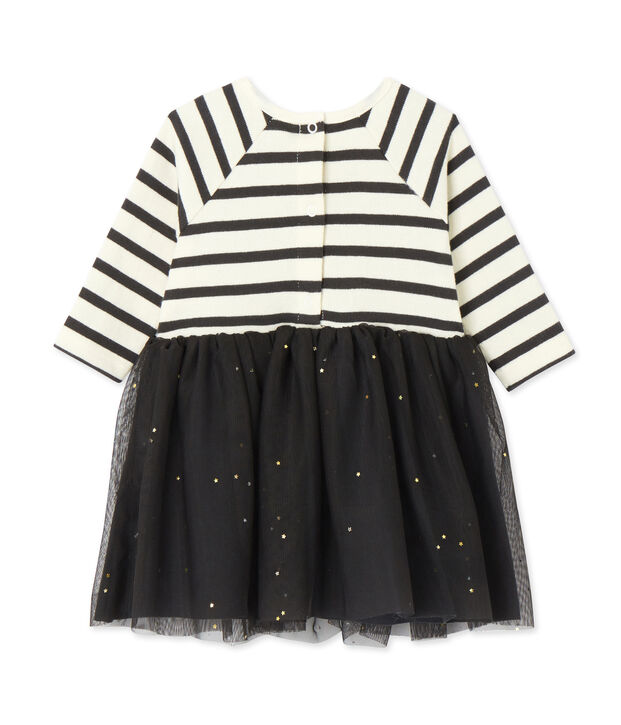 Baby Girl tutu dress white/grey