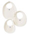 Set of 3 unisex baby's bibs variante 1