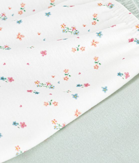 Pack of floral-print cotton shorties for children variante 1