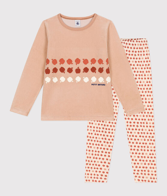 Children's velour pyjamas VINTAGE /MULTICO