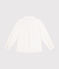 Little boys' poplin shirt ECUME white