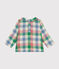 Babies' cotton gauze blouse AVALANCHE white/MULTICO