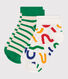 Children's Printed Cotton Socks - 2-Pack