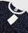 Unisex Starry Ribbed Pyjamas SMOKING blue/MARSHMALLOW white