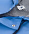 Iconic Recycled Fabric and Organic Cotton Raincoat EDNA blue