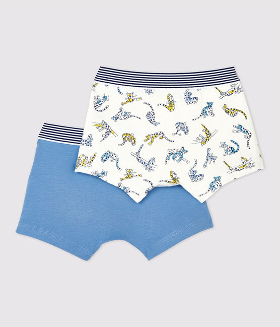 Boys' Panther Print Organic Cotton Boxer Shorts - 2-Pack variante 1
