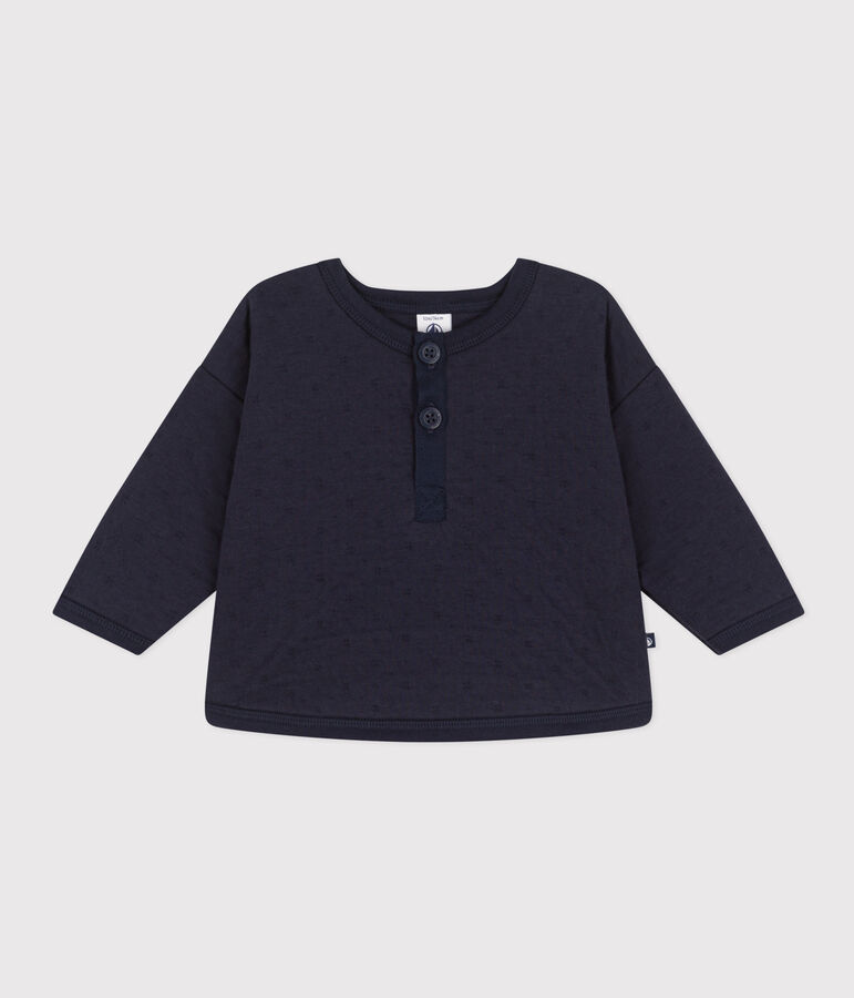 Babies' Tube Knit Sweatshirt blue