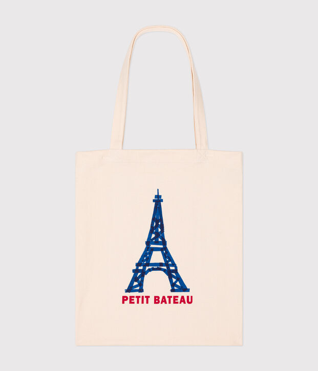 Cotton tote bag Ecru