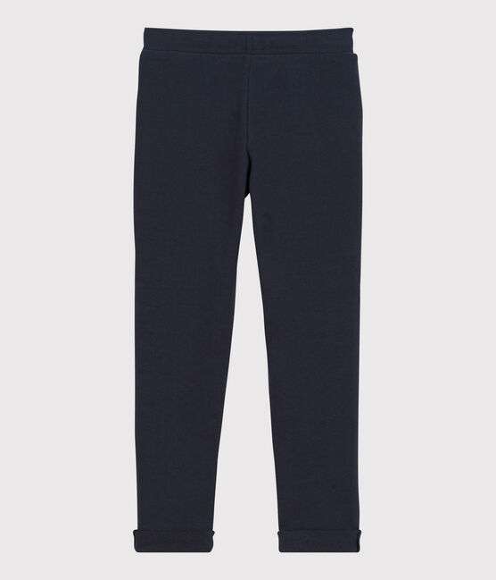 Girls' Fleece Joggers SMOKING blue