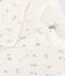 Babies' velour pyjamas MARSHMALLOW white/MULTICO white