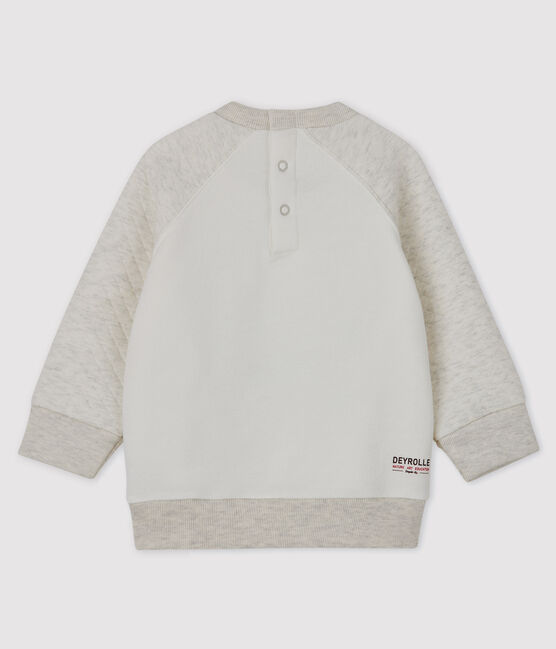 Baby Boys' Petit Bateau x Deyrolle Sweatshirt MARSHMALLOW white/MONTELIMAR
