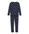 Little boy's fitted pyjamas. SMOKING blue/MULTICO white