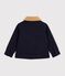 Children's pea coat-style jacket in plain woollen broadcloth SMOKING