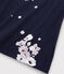Girls' Screen Printed T-Shirt SMOKING blue