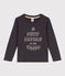 Boys' Long-Sleeved Cotton T-Shirt DUMBO grey