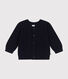 Babies' Knitted Cotton Cardigan