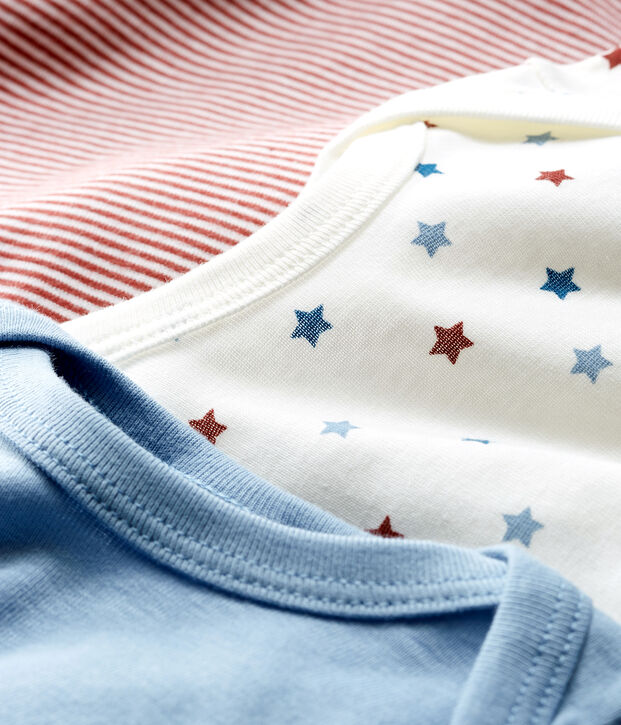 Baby Boys' Long-Sleeved Bodysuit - 3-Piece Set multicolor