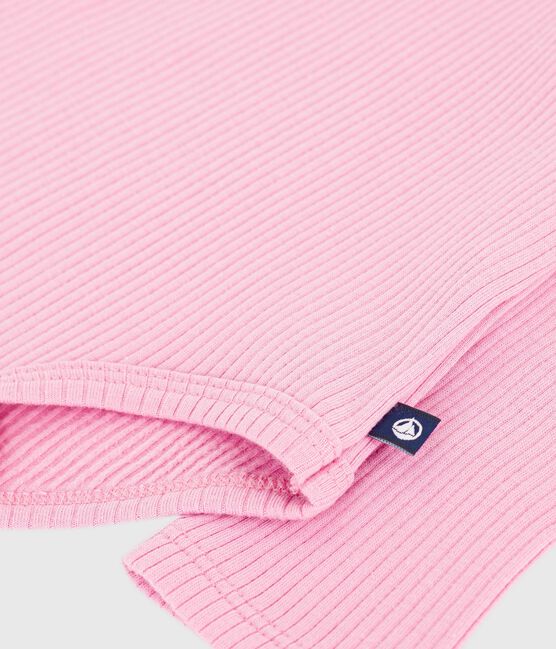 Babies' plain cotton rollneck body BOUDOIR