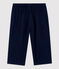 Babies' Organic Cotton Gauze Trousers SMOKING blue
