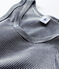 Women's Iconic Cotton Vest SMOKING blue/MARSHMALLOW white