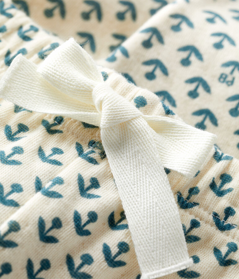 Babies' Tube Knit Trousers AVALANCHE white/BRUT