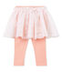 Baby girls' skirted leggings